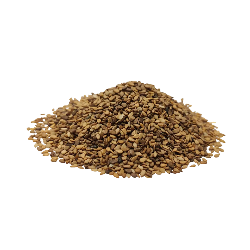 کنجد قهوه ای